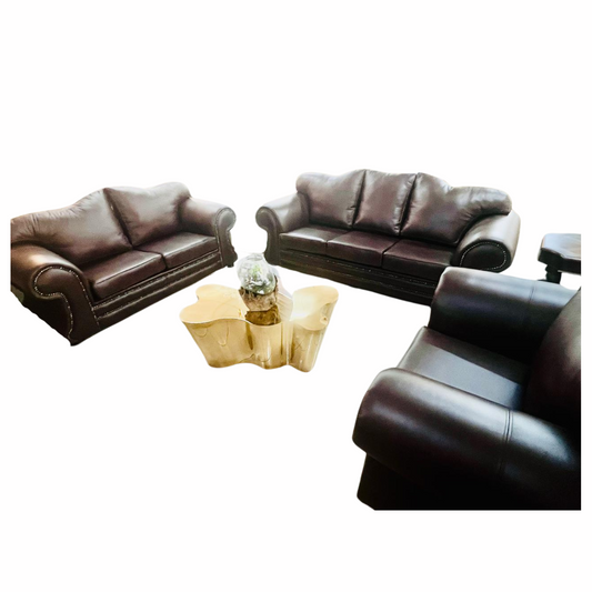 Ariana 3-2-1 Full Leather sofa set