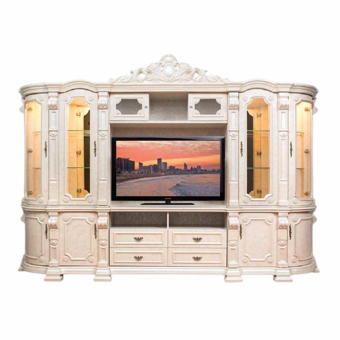 Avante cream wall unit