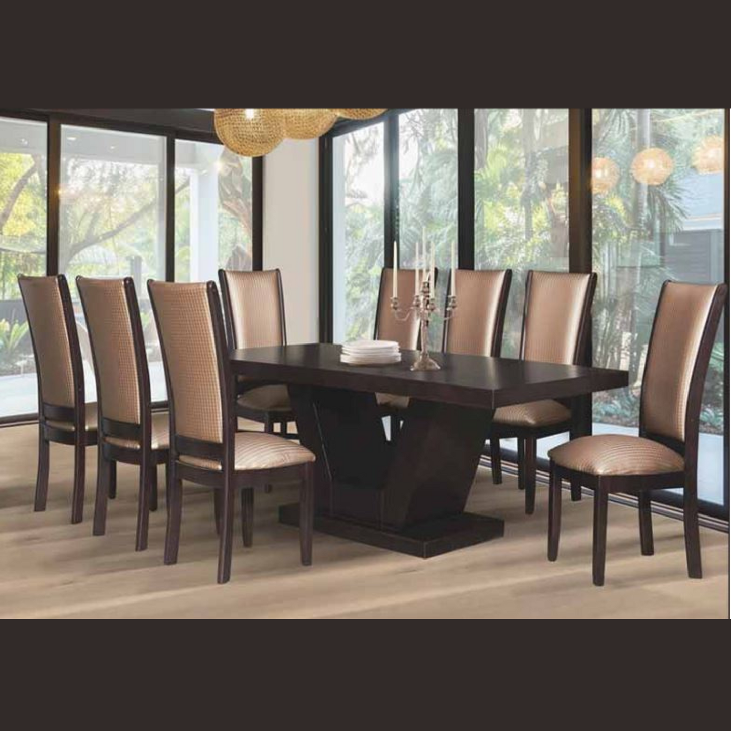 Castello 9pce dining room set