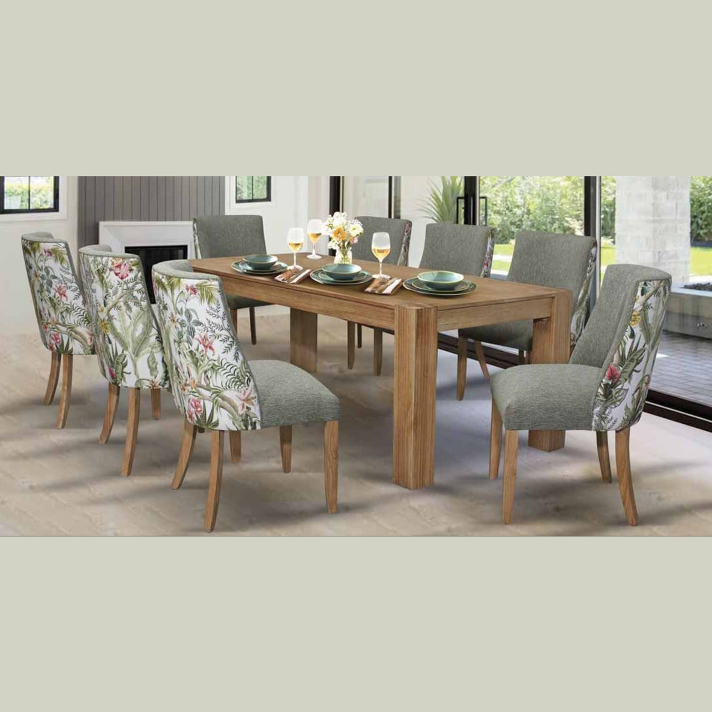 Fiji 9pce dining room set