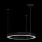 LED Pendant 60cm Black Halo 5801/60BL