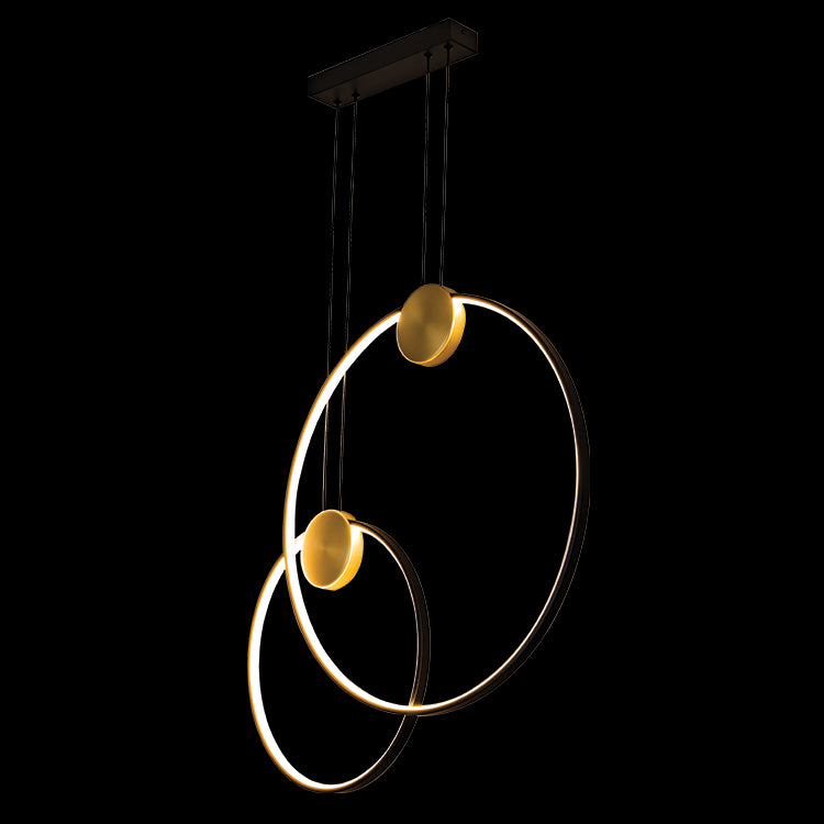 LED hanging pendant double ring 710/100