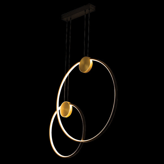 LED hanging pendant double ring 710/100