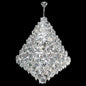 Large diamond crystal chandelier 6003/51