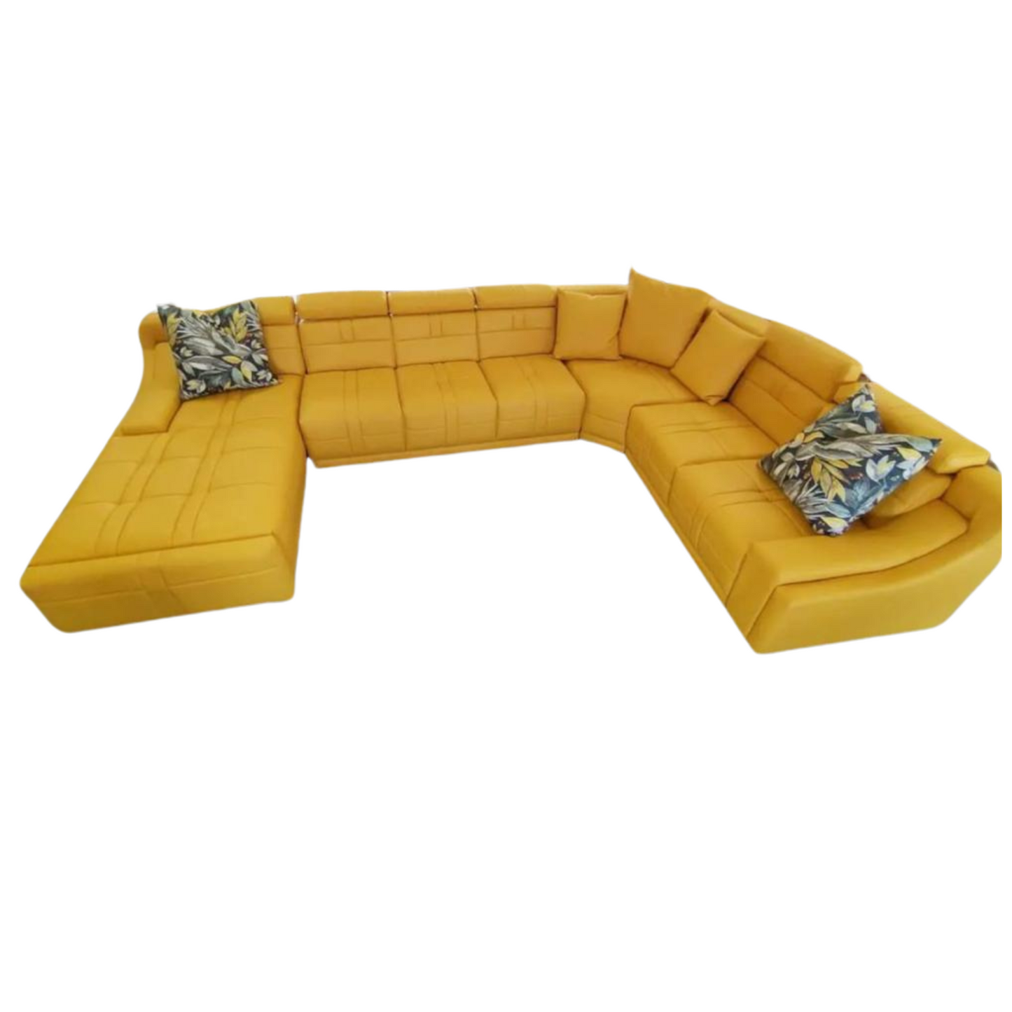 Lucy full leather sofa