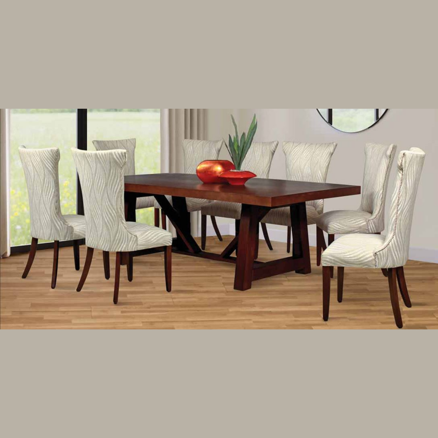 Majorca 9pce dining room set