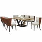 Meridian 9pce dining room set