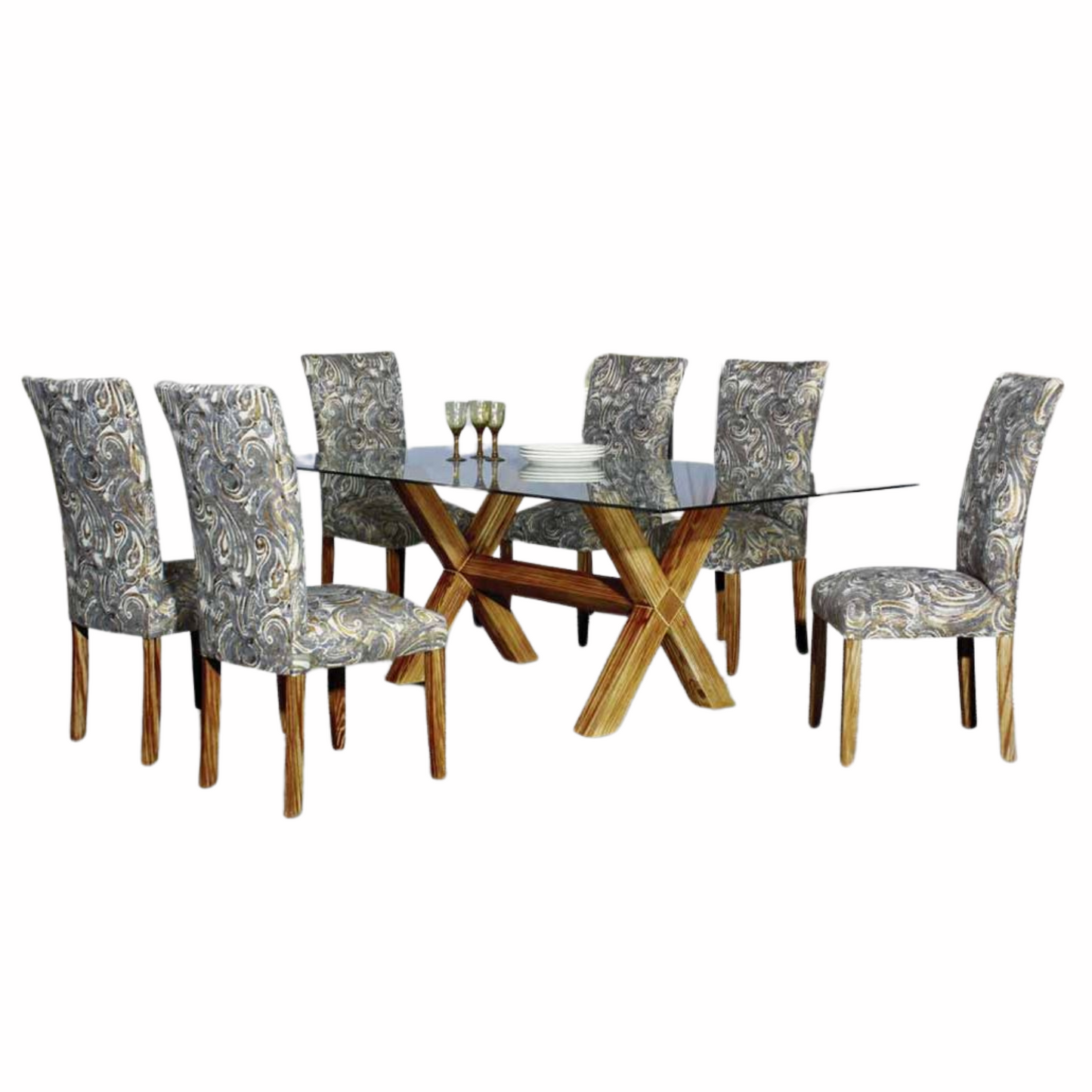 Misty 7pce dining room set