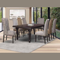 Avanti leather dining room set