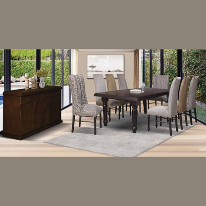 Avanti leather dining room set