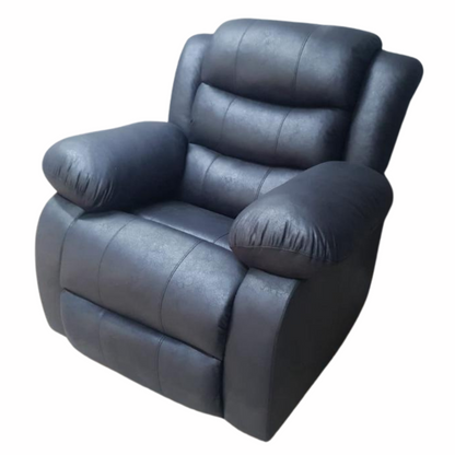 Full leather single seater recliner