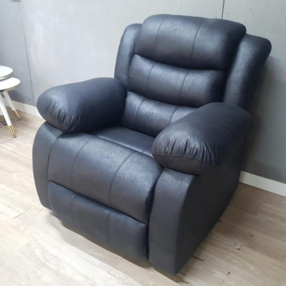 Full leather single seater recliner