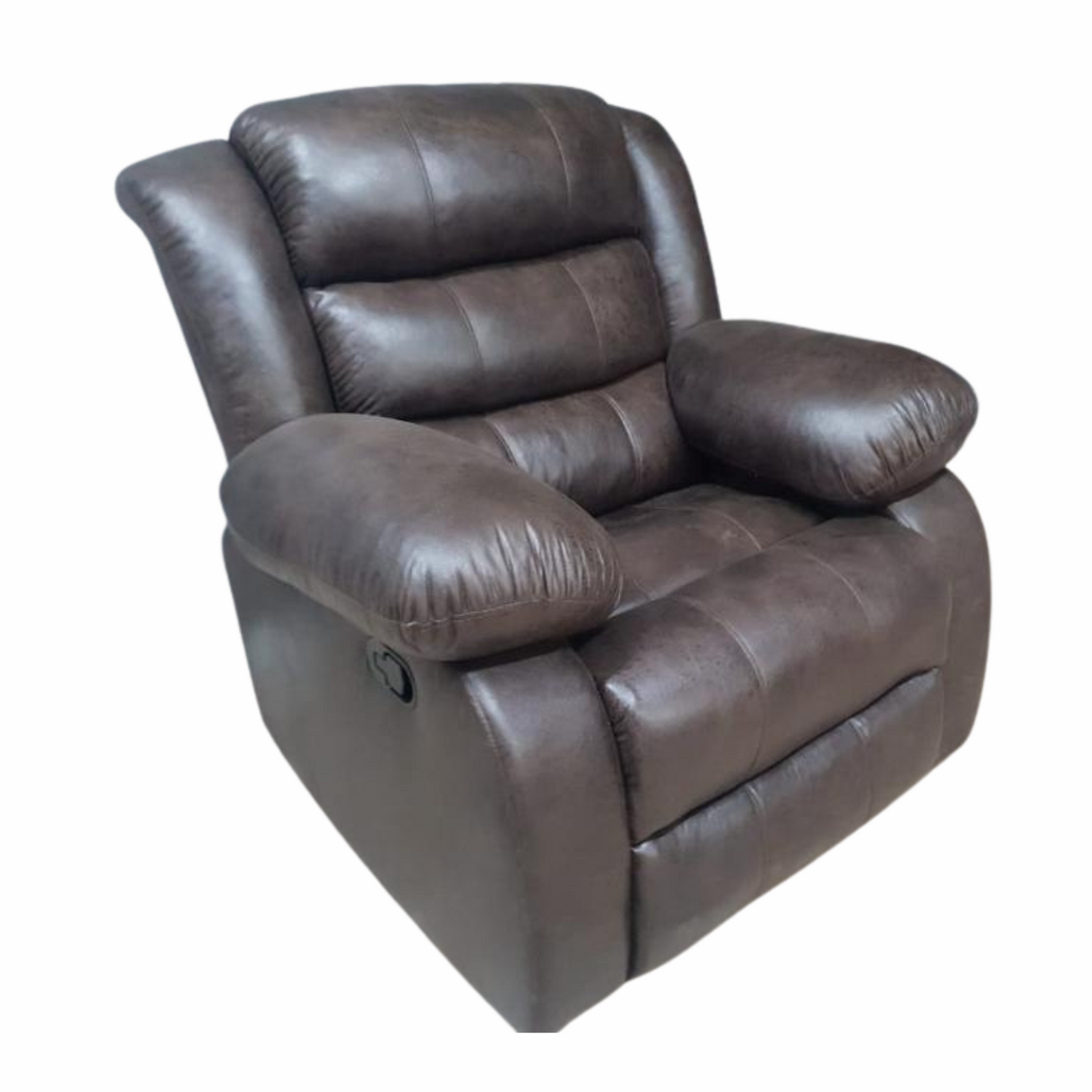 Full leather single seater recliner