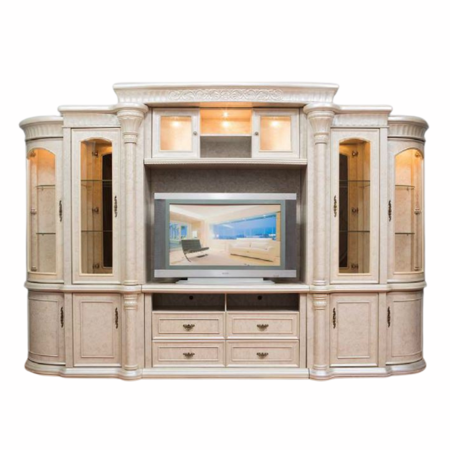 Casablanca cream wall unit