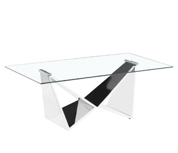 Tango stainless steel coffee table